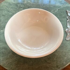 Small Elegant Cream Ceramic Bowl